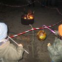 Laternenfest Start mit dem Lagerfeuer